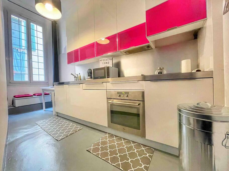 Cosy Appartement, Moderne, Fuchsia, Industriel Apartment Nice