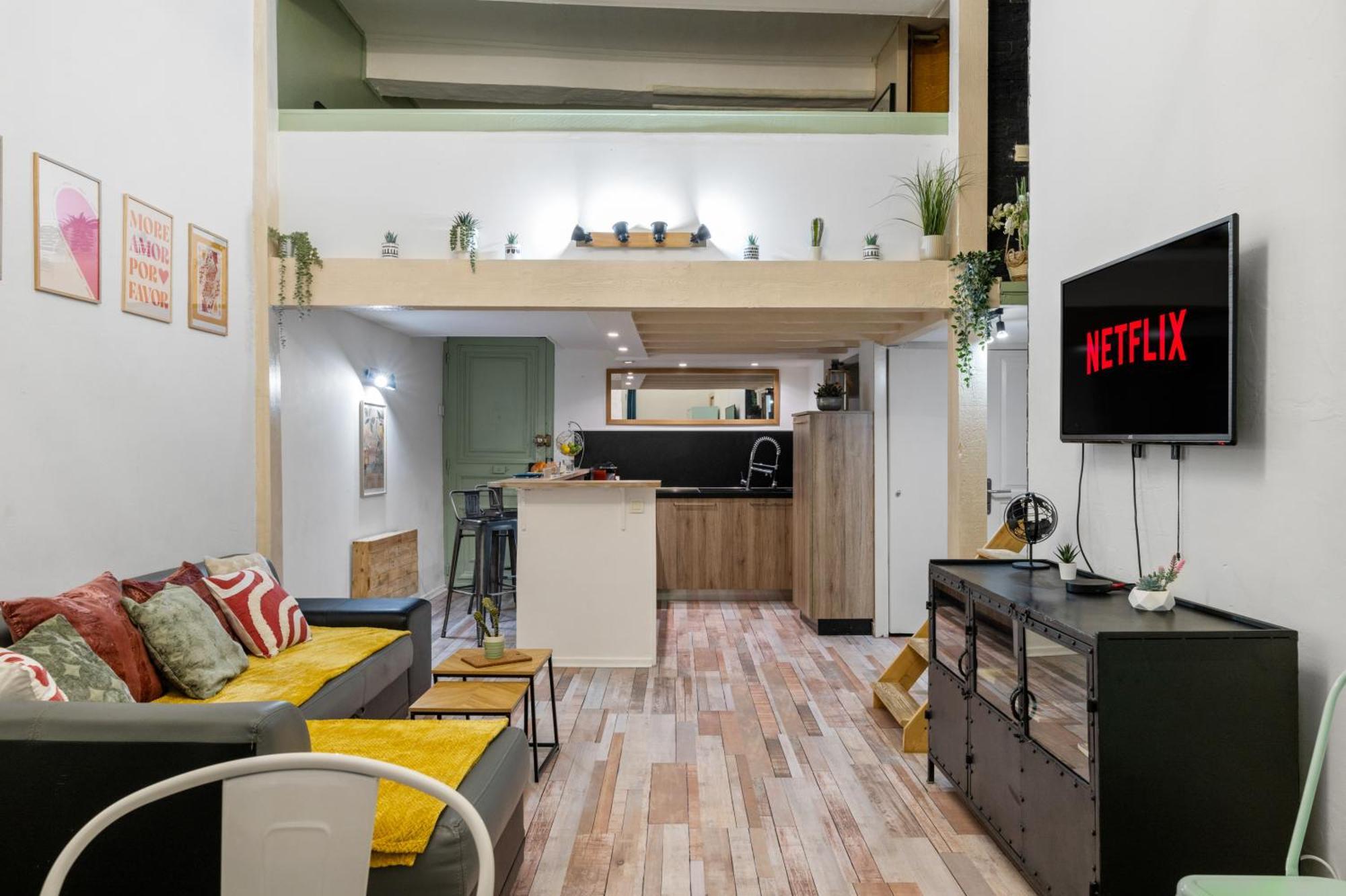 Apartment Spacieux Loft & Central- Vieux *