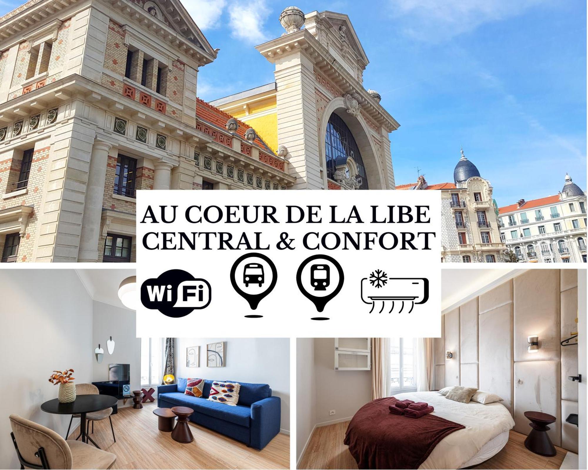 Au Coeur De La Libe - Ac - - Pres Tram Et Supermarches - Lit Xxl *