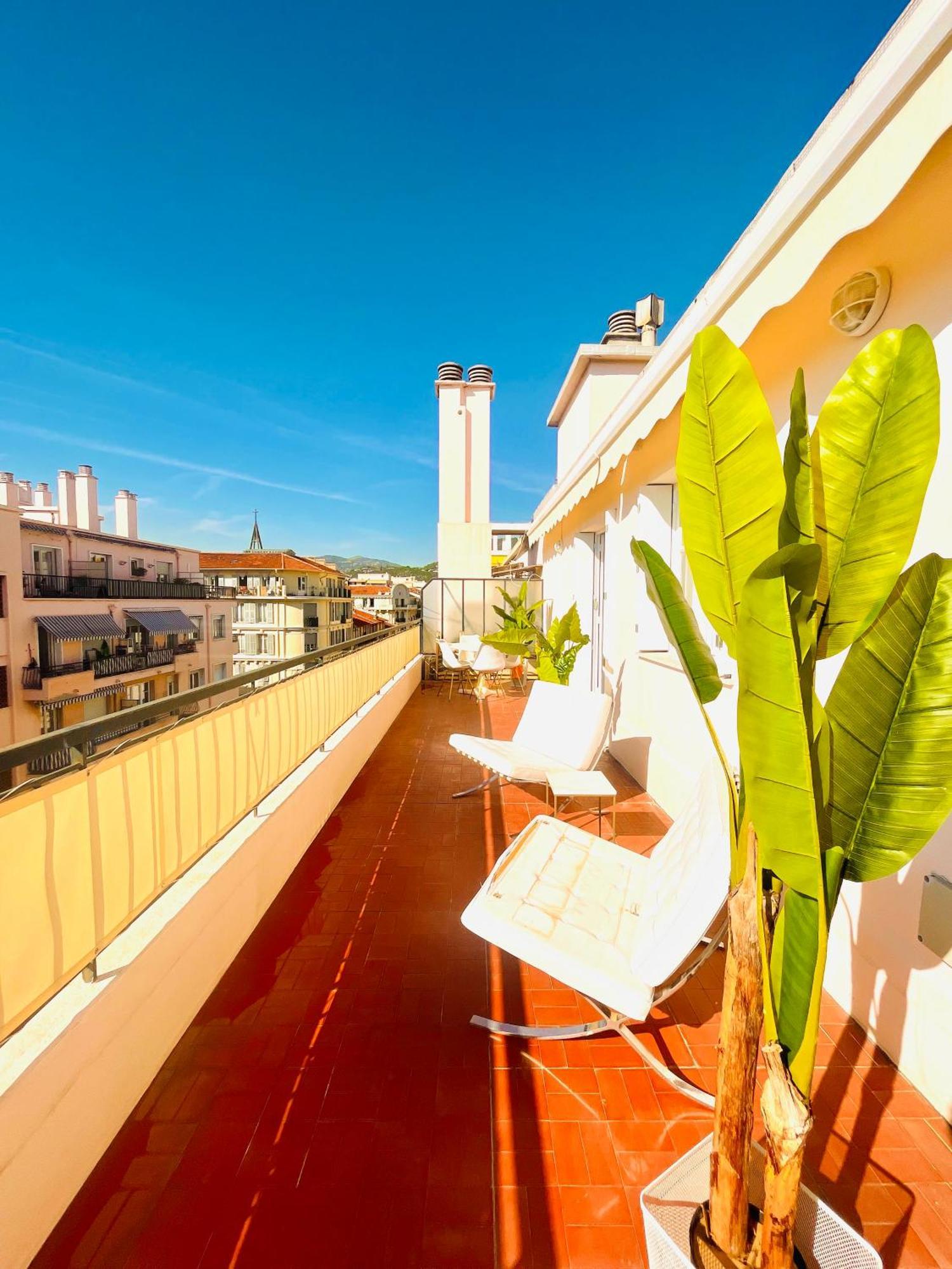 Apartamento Stunning Penthouse With Large Terrasses & 360 View Nice