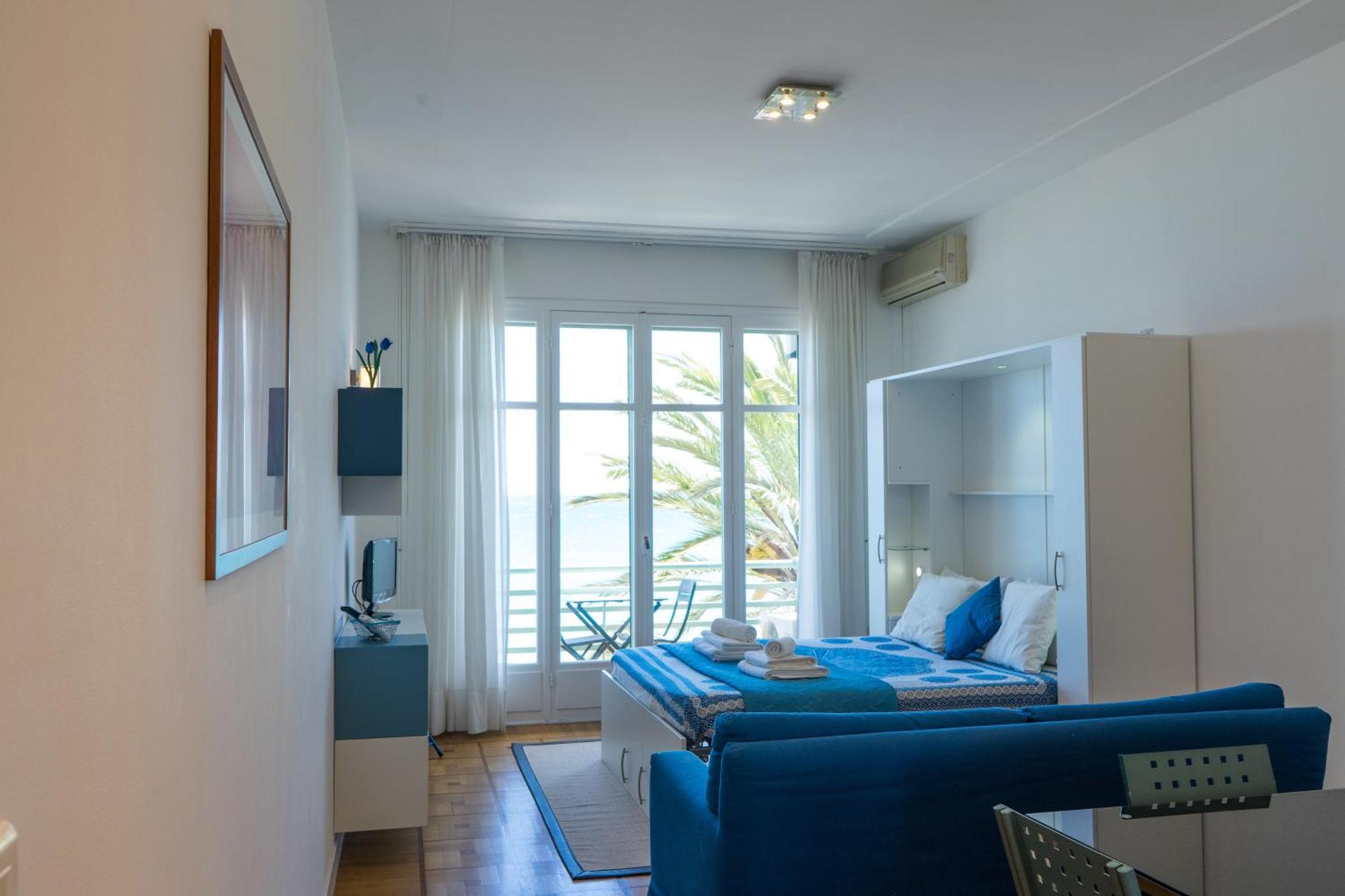 Apartment Promenade 2 Pers Vista Mare Wifi Ac Nice