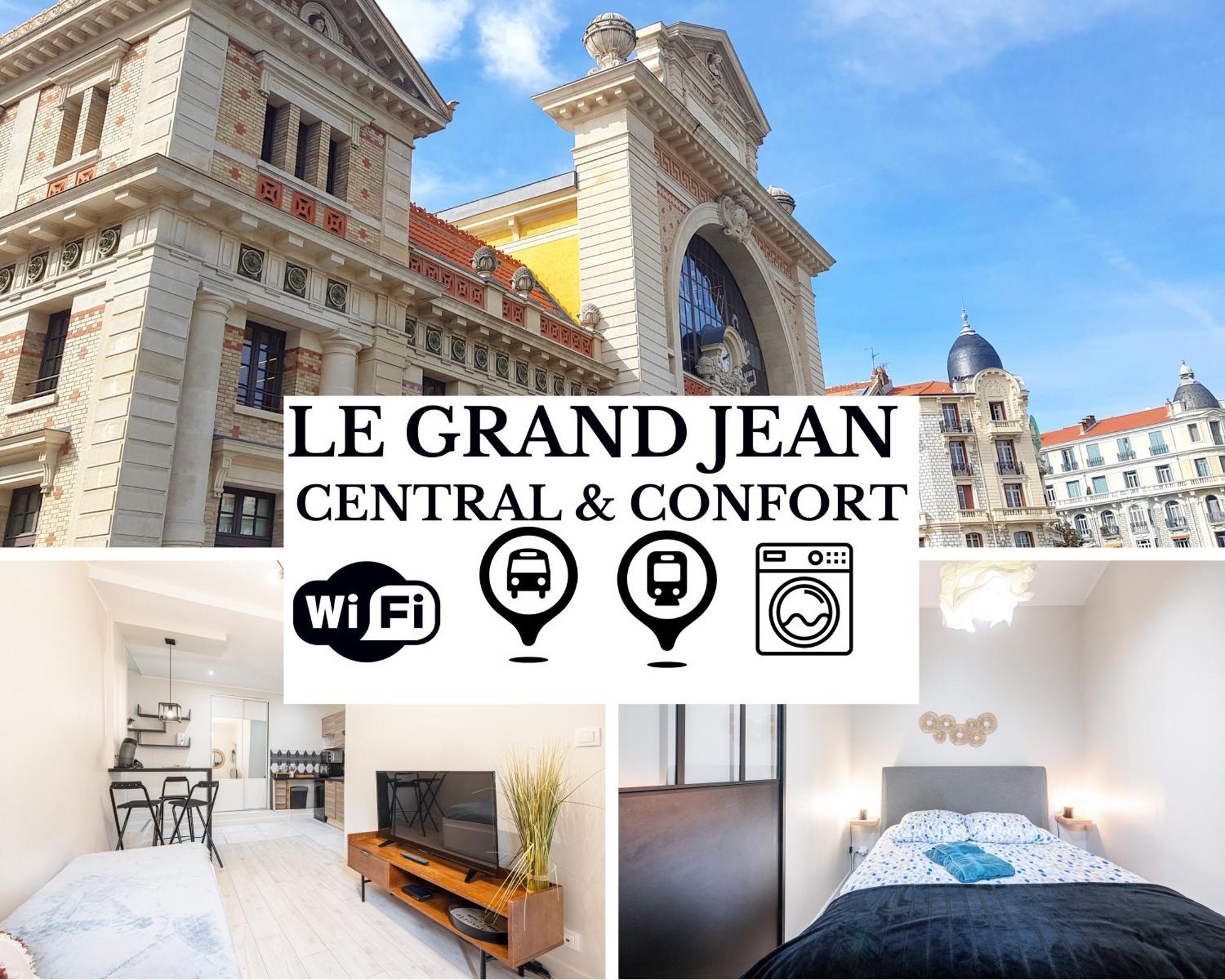 Appartement Le Grand Jean - Pres Gare Et Tram - Supermarches - Wifi - 3 Person *