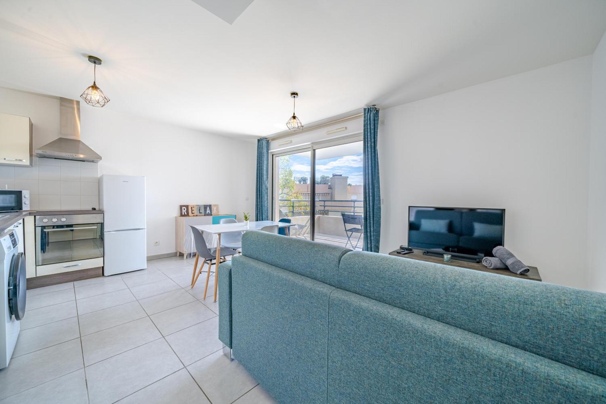 Apartment Magnifique 4 Pers,clim,parking Nice