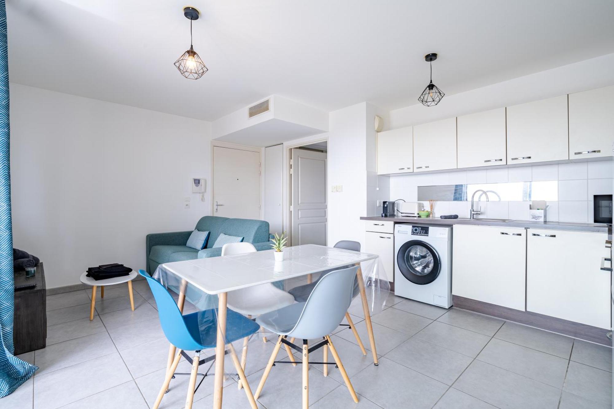 Magnifique 4 Pers,clim,parking Apartment Nice