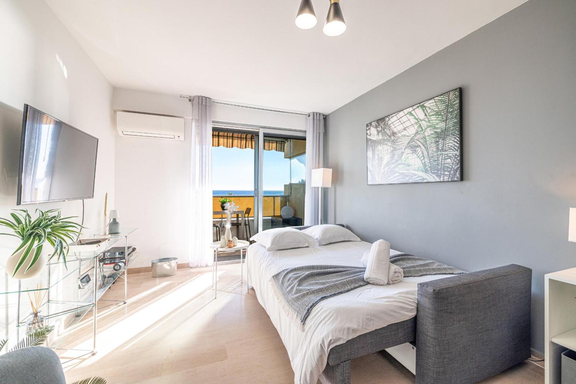 Apartment Sea View & Promenade Des Nice