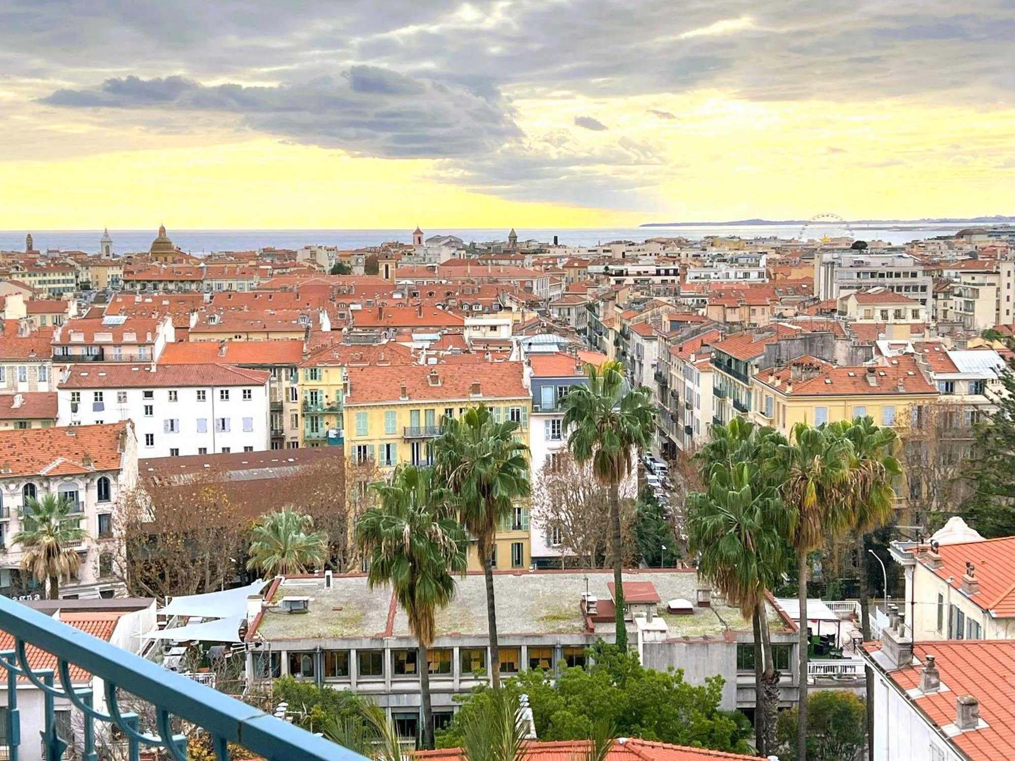 Terrace And View On Apartment