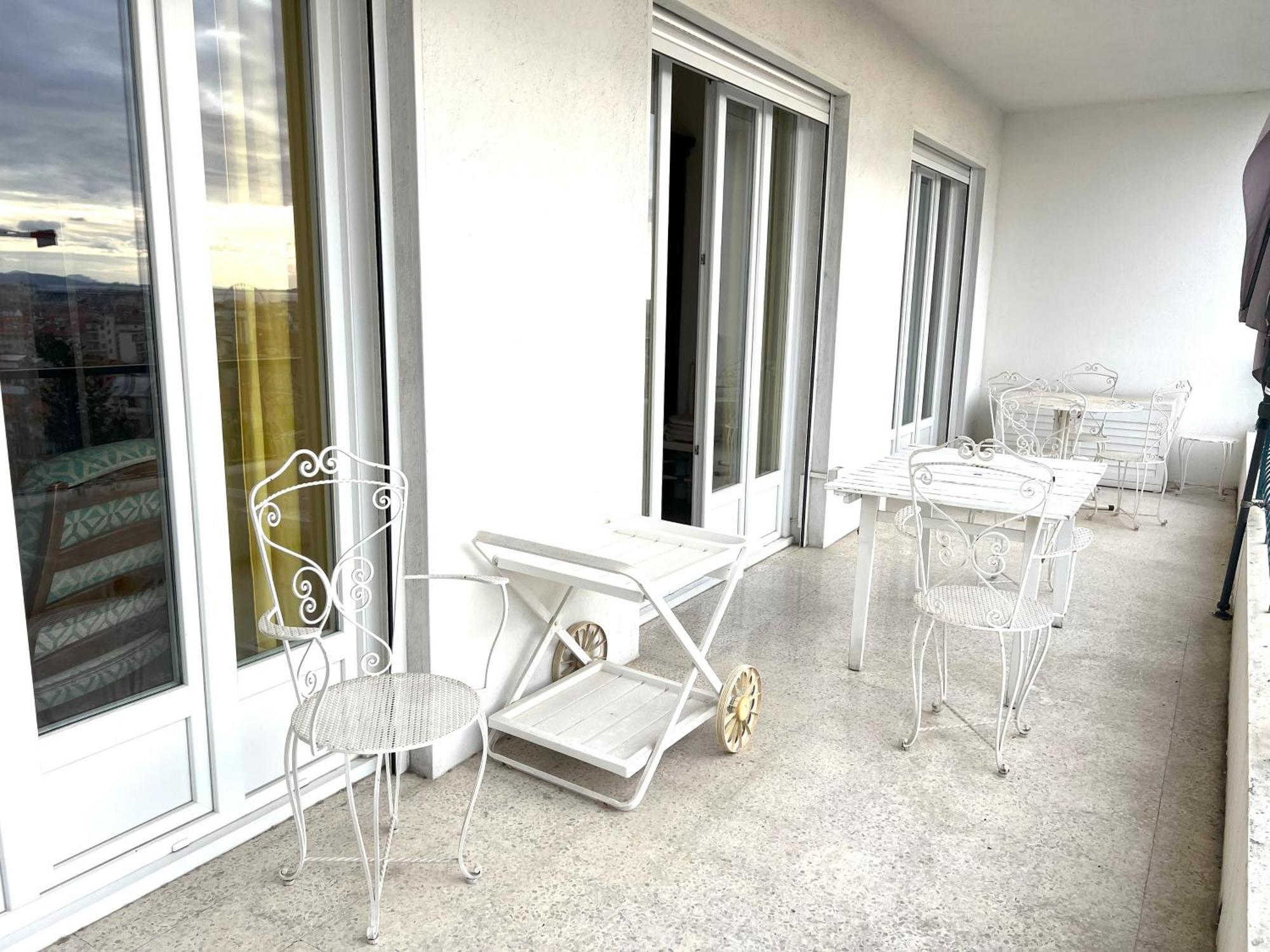 Apartment Terrace And View On