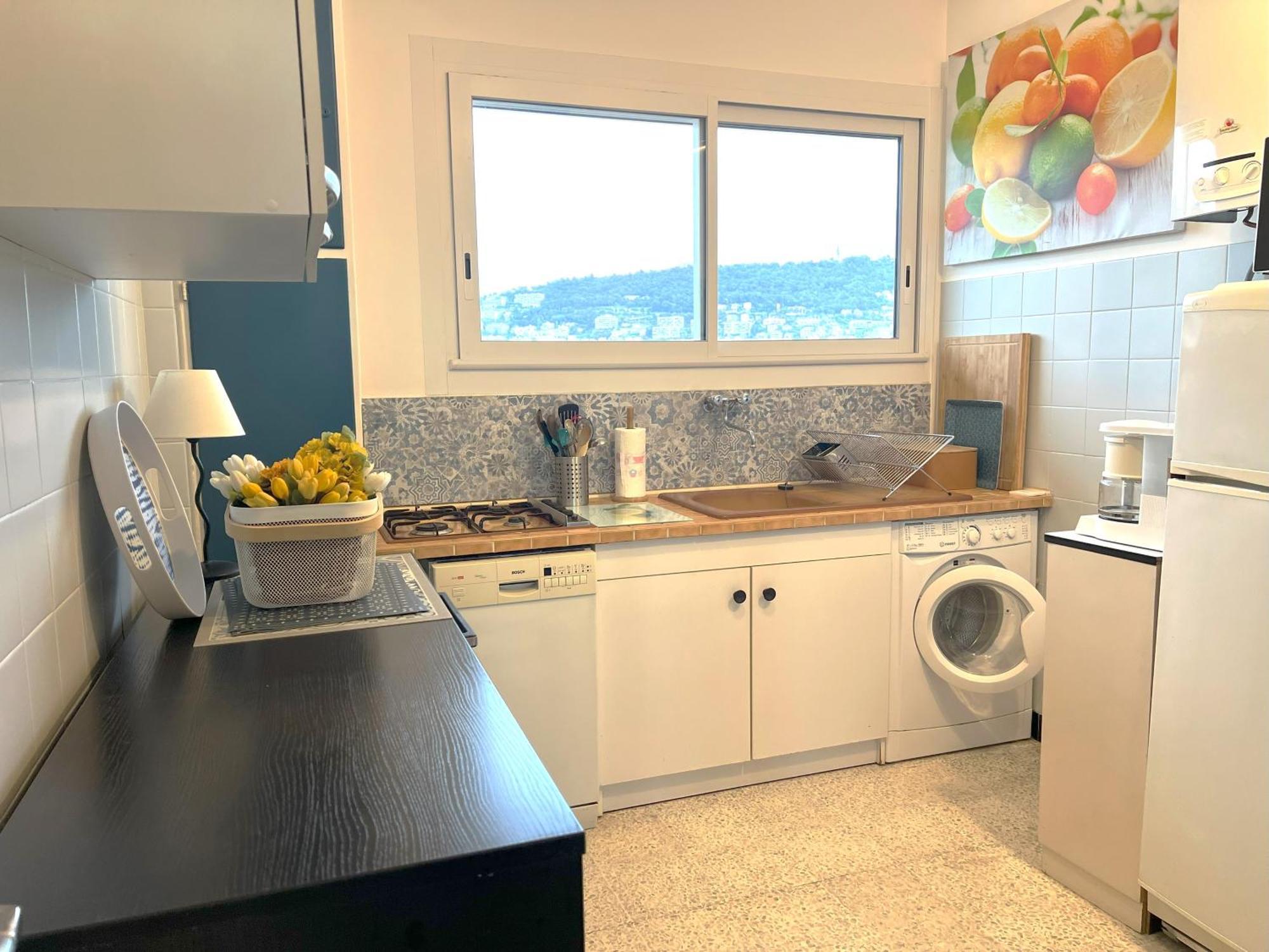 Terrace And View On Apartment