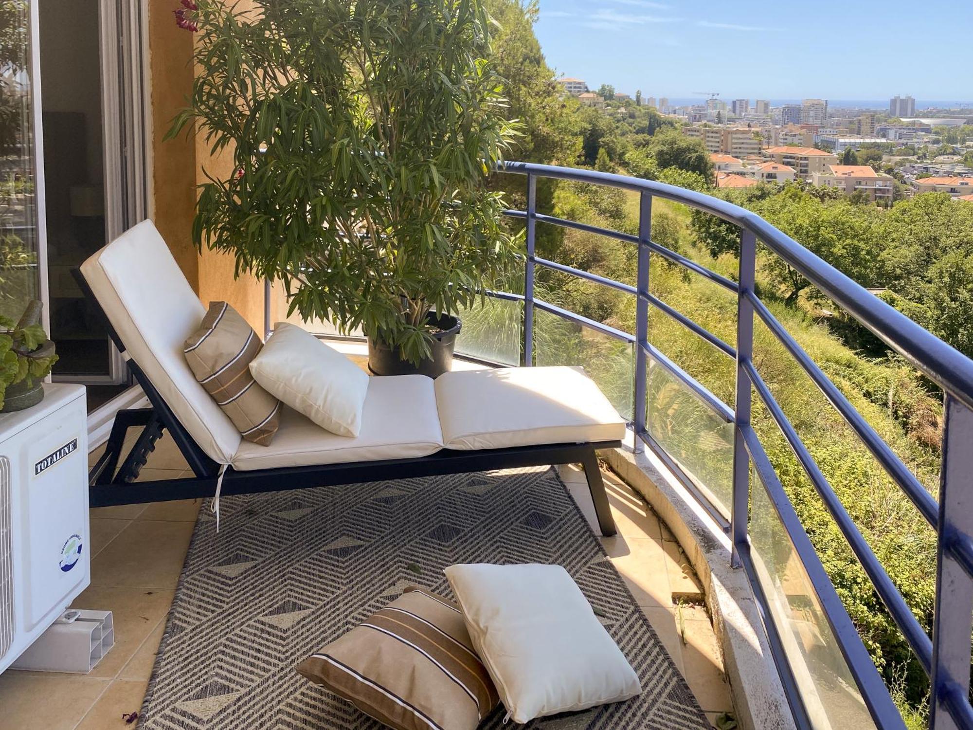 Evasion Vue - Wifi, Piscine, Parking, 4pers * Nice