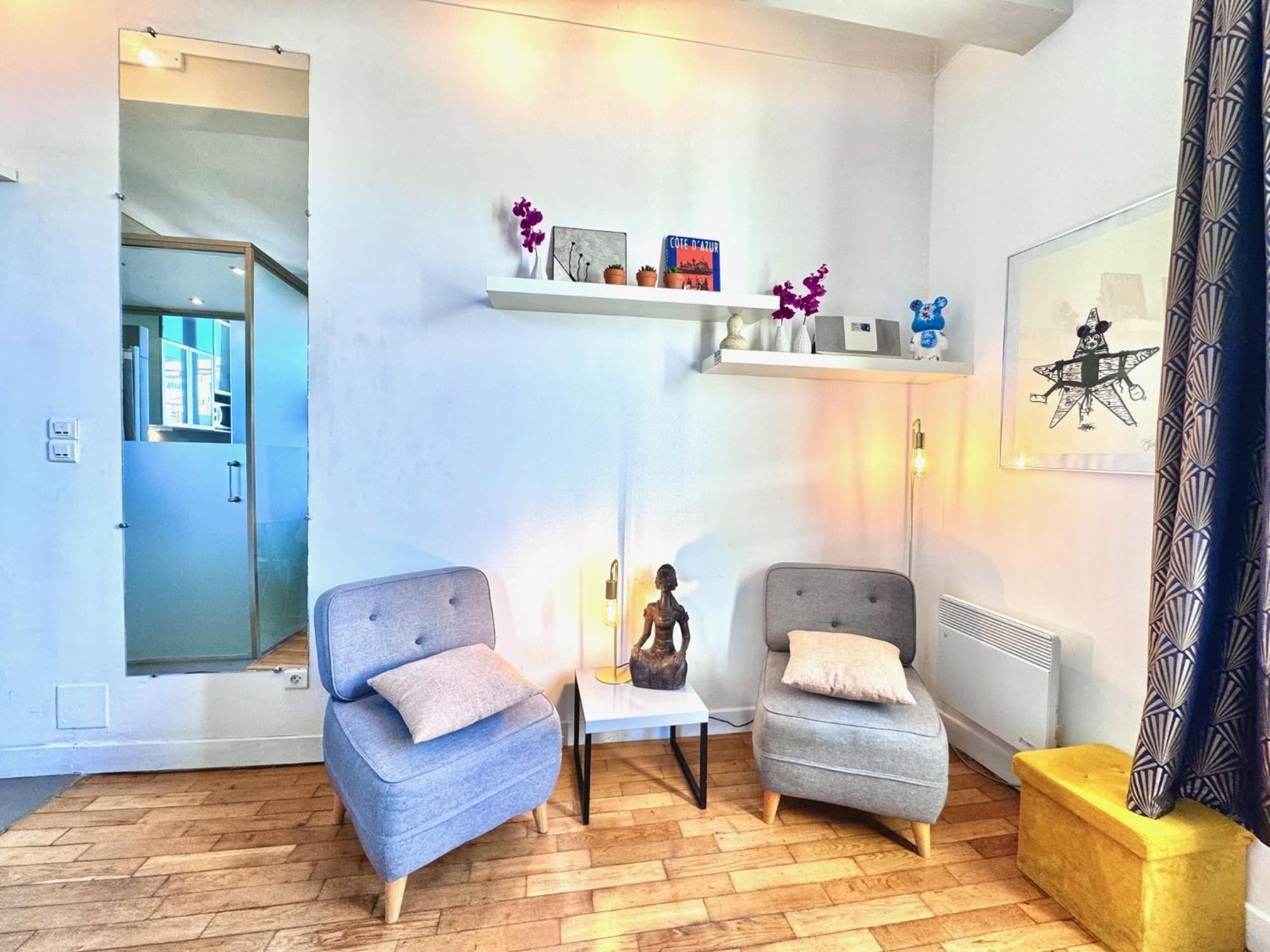 Apartment Riviera - Le Cocon De Victor - Grimaldi - Promenade Des Nice