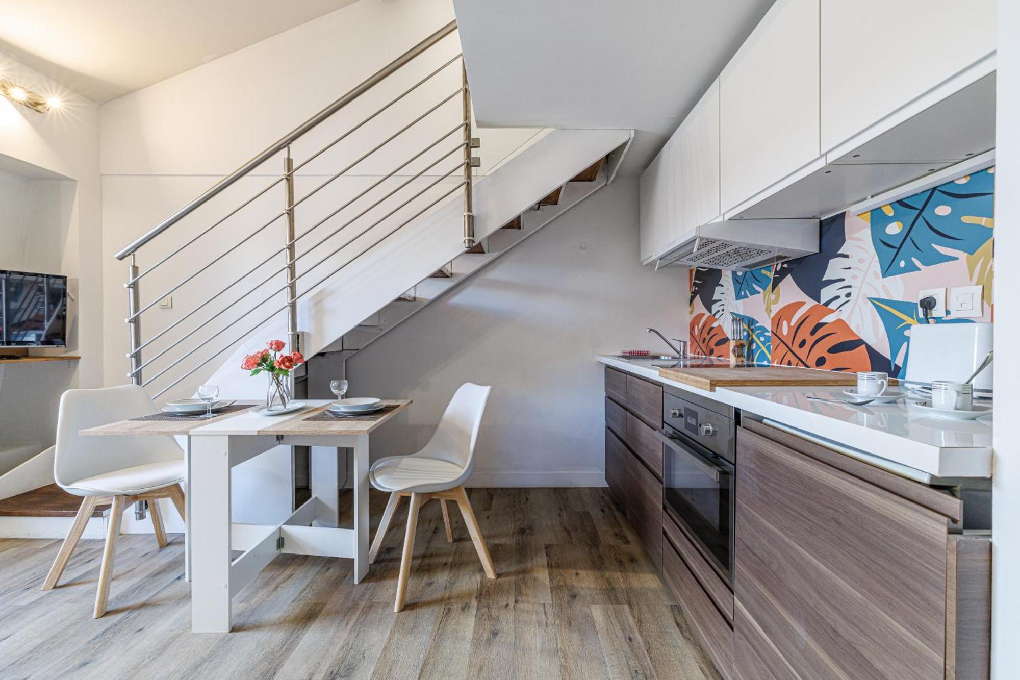 3 Clemenceau - Duplex - Dernier Etage - Balcon - Hyper Centre Apartamento Nice