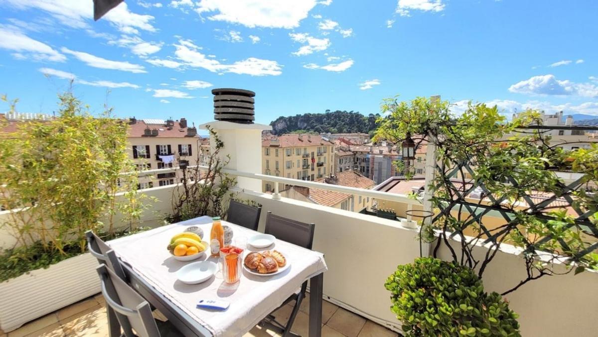 Appartement Cosy Penthouse Le Port 2 Br - 2 Bath Nice