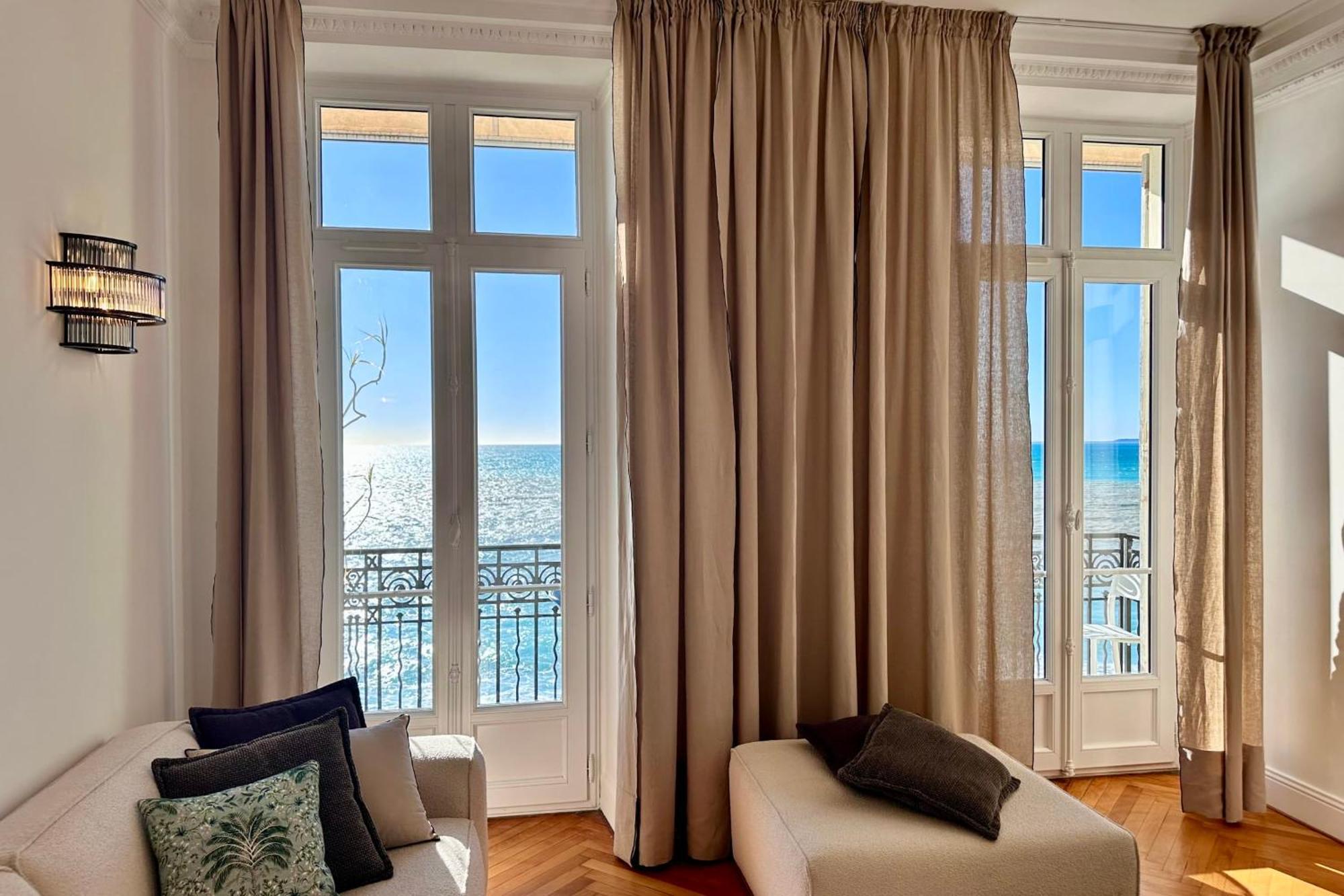 Quai Promenade View Sea View Balcony 3 Bedrooms Air Conditioning Apartment *