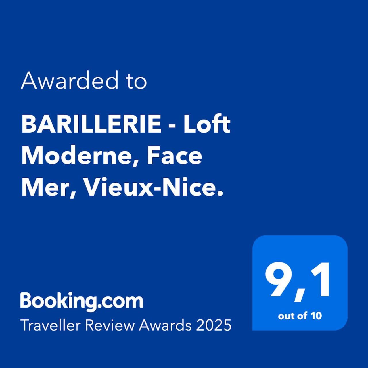 Barillerie - Loft Moderne, Face Mer, Vieux-nice. * Nice