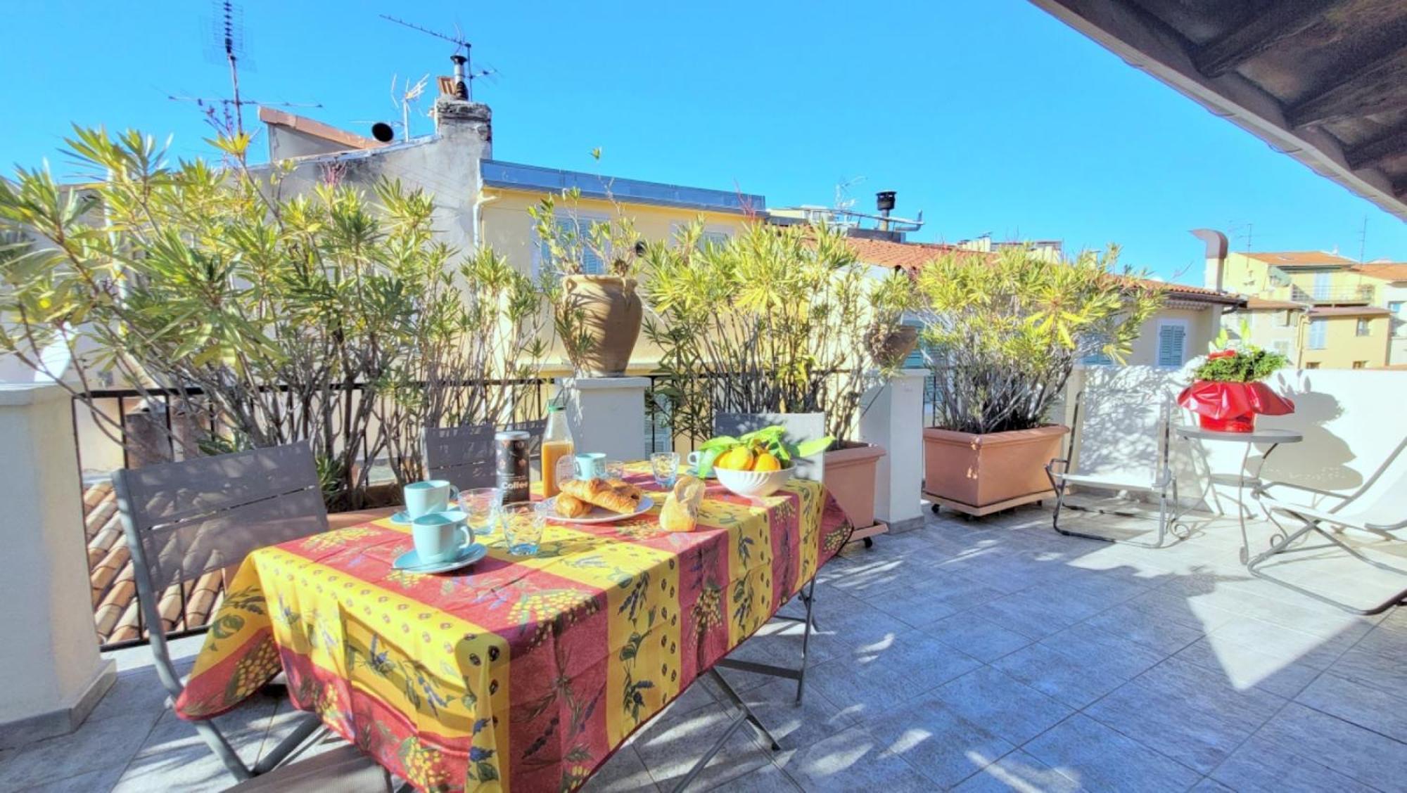 Ze Perfect Place - De Charme Nicois - 2 Chb & 2 Sdb - Ac - Terrasse - Vieux