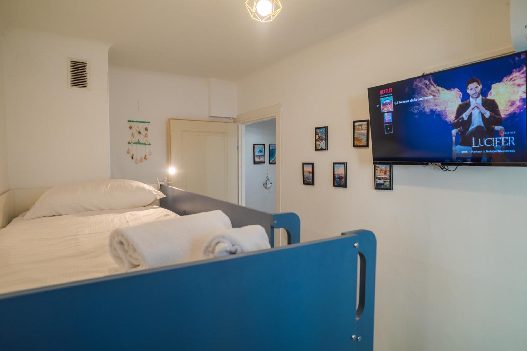 Californie 8pers Parking Ac Wifi Nice