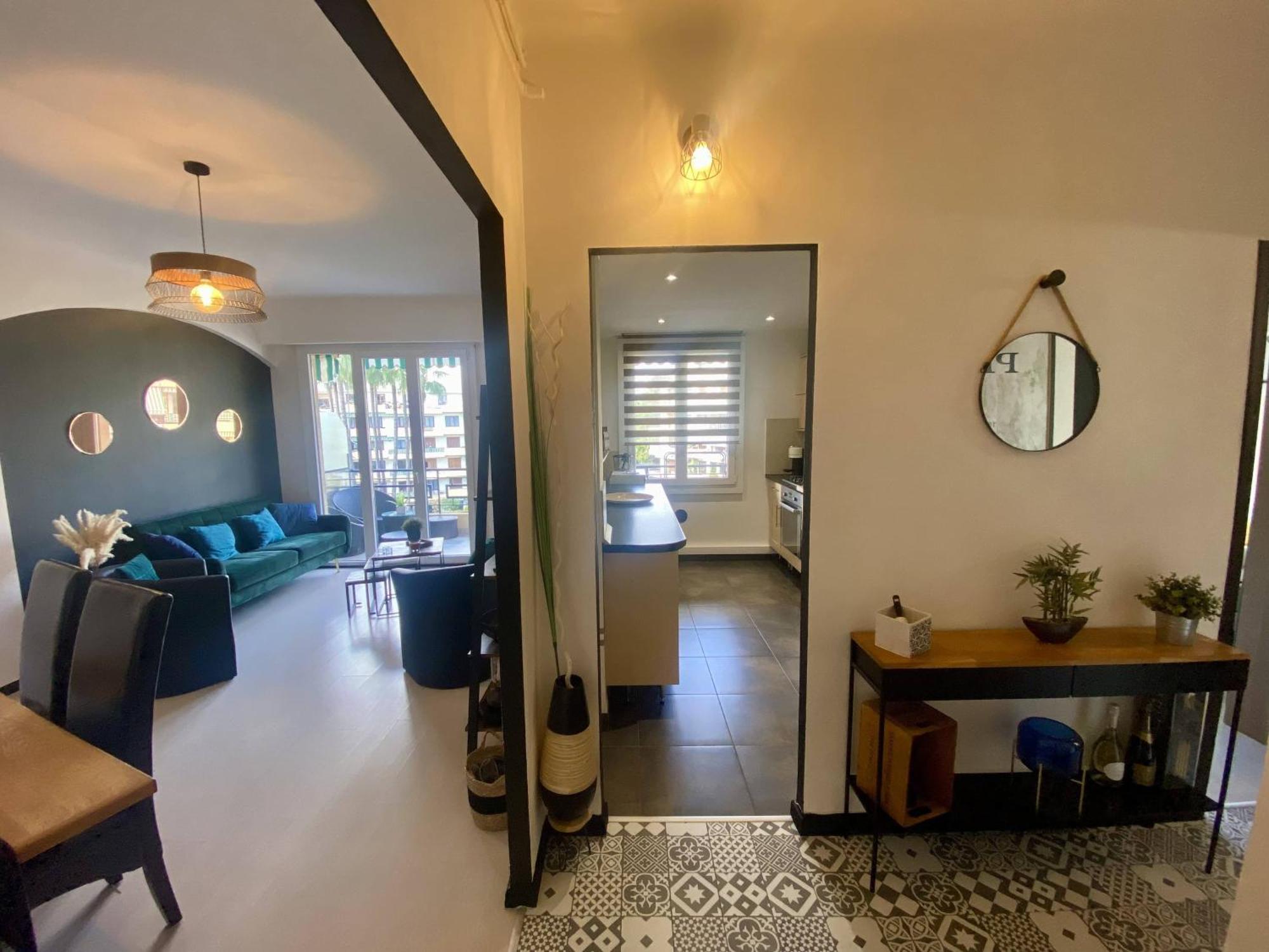 Apartment Ouest Caucade- Beautiful 2p, Ac, Clim Nice