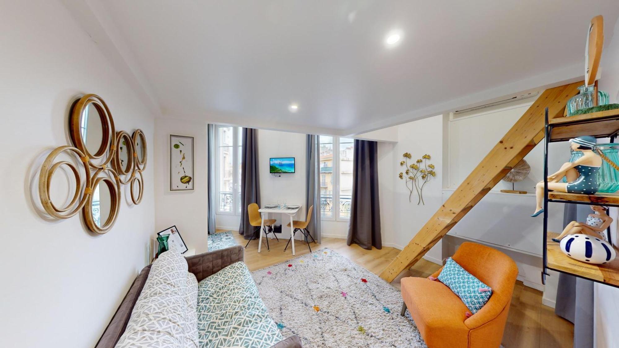 Joli Centre-ville Proche De La Gare Apartment Nice