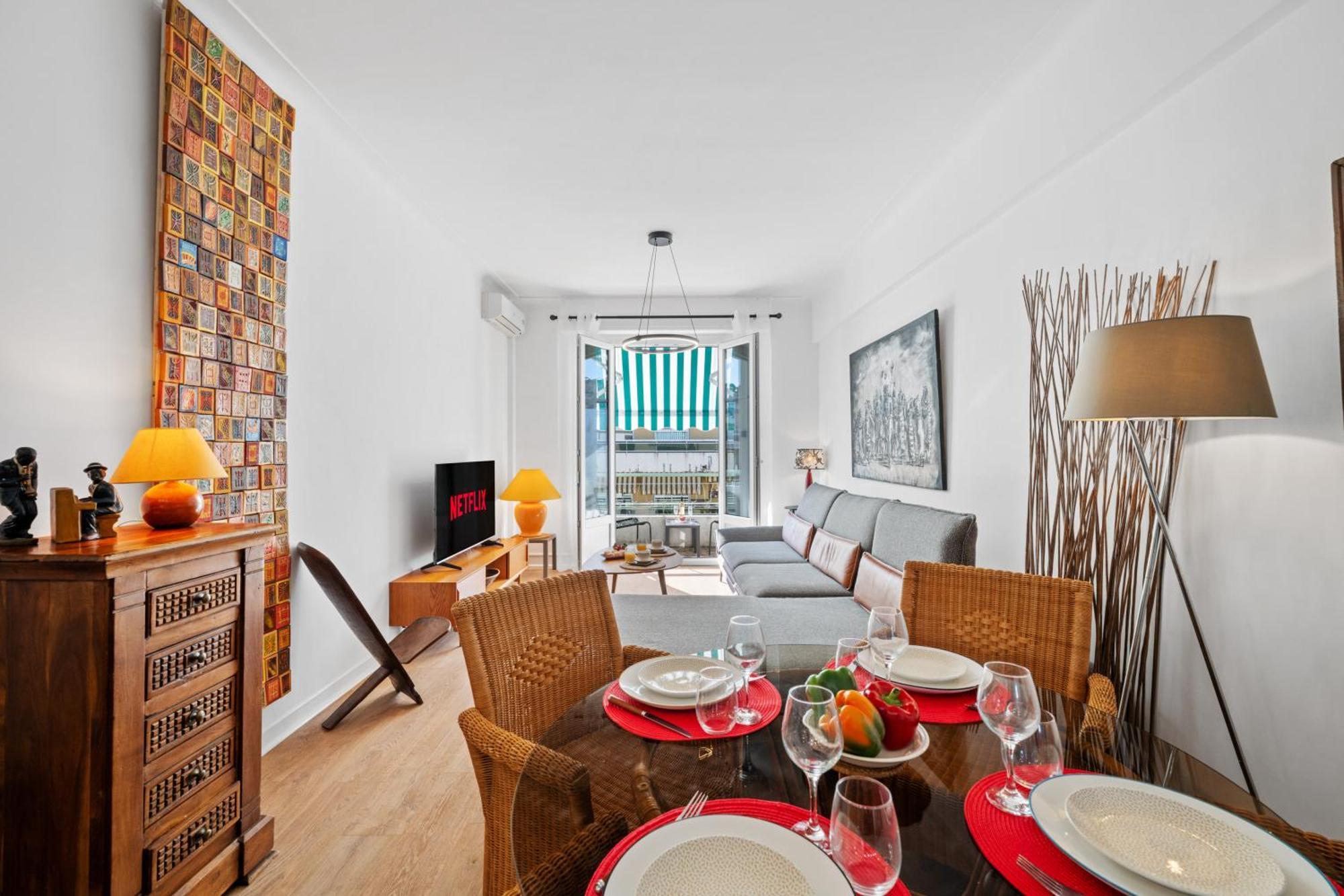 Pampam - L'evasion Lumineuse & Pleine De Charme Apartment Nice