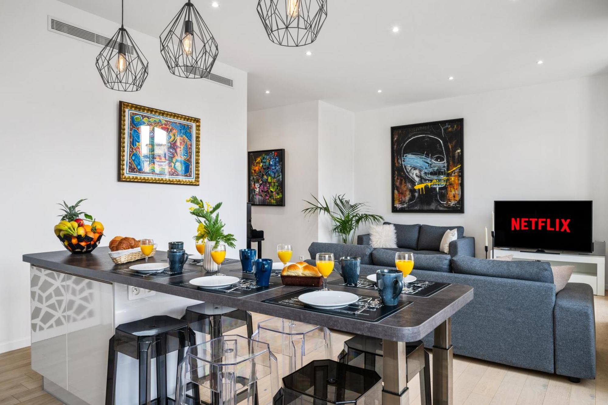 La Galerie 58 - Luxe & Design En Centre Apartment Nice