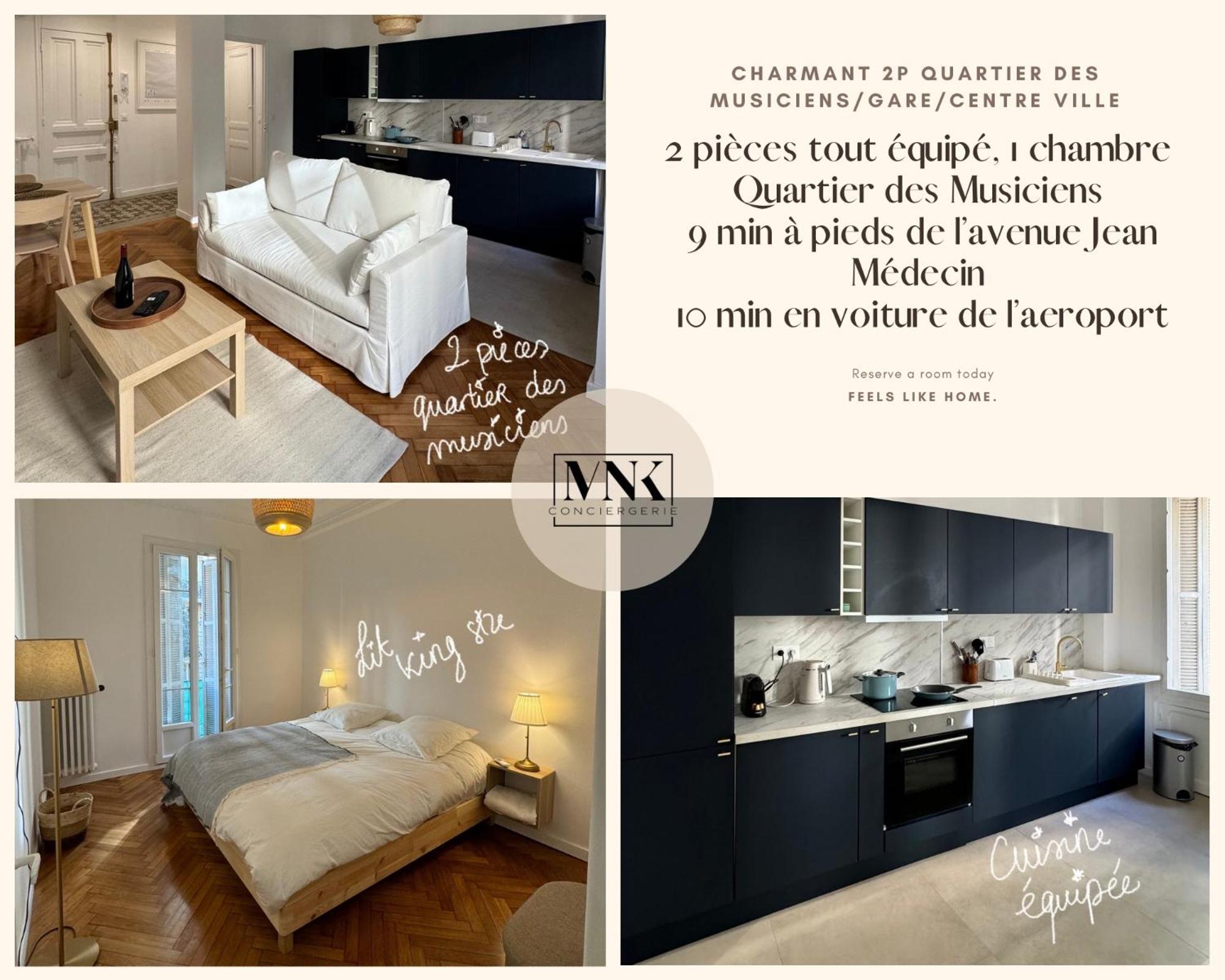 !new! 2p Au Coeur De Nice, Gare Et Centre Apartment *