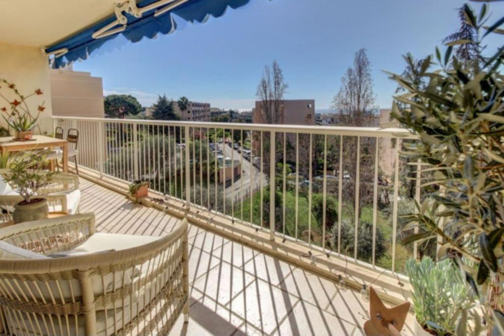 Terrasses De La Corniche, 2p 65m2 Spacieux, Terrasses & Montagne, Piscine Et Parking Prive Nice