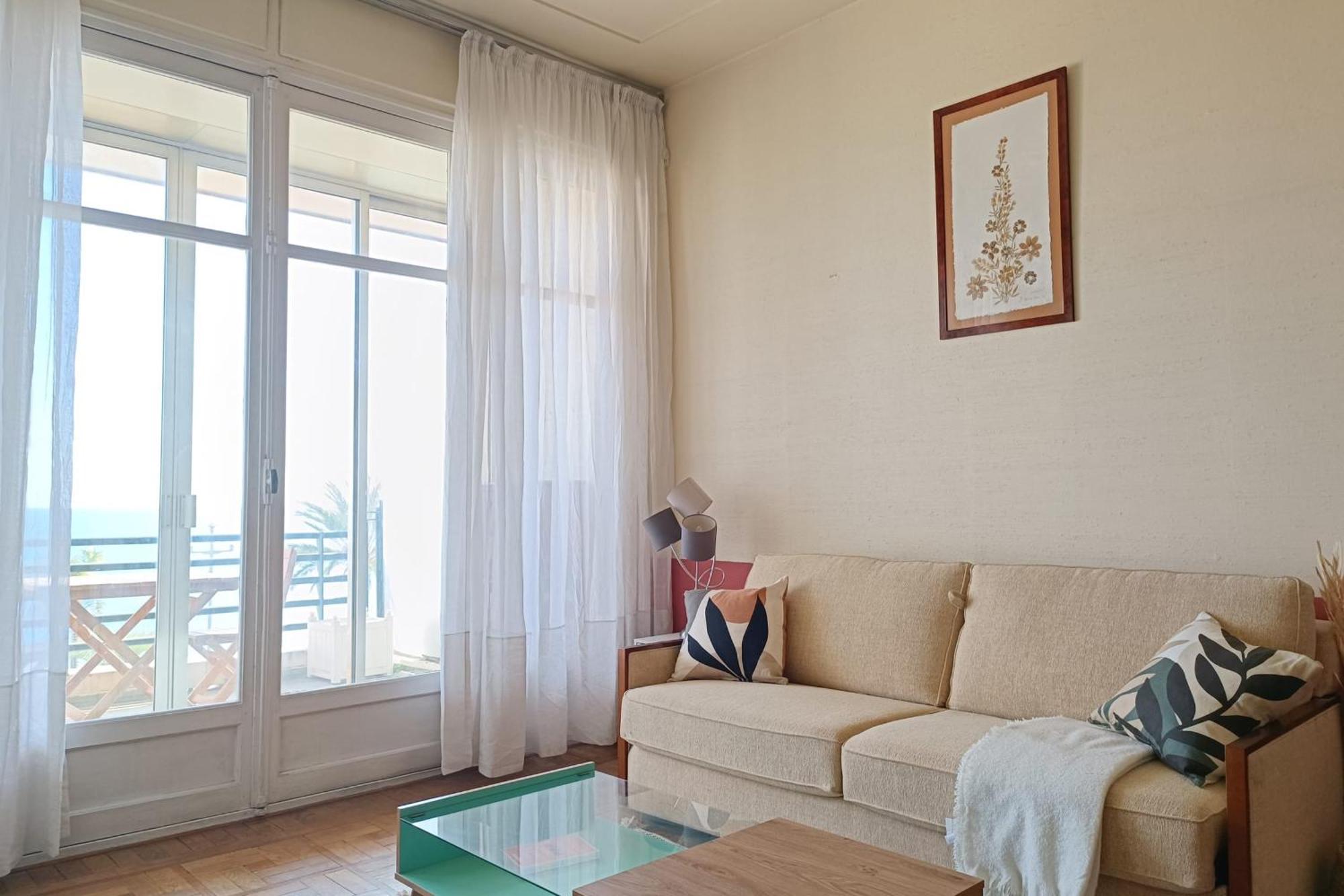 Charming T1 With Terrace And Sea View * Nice