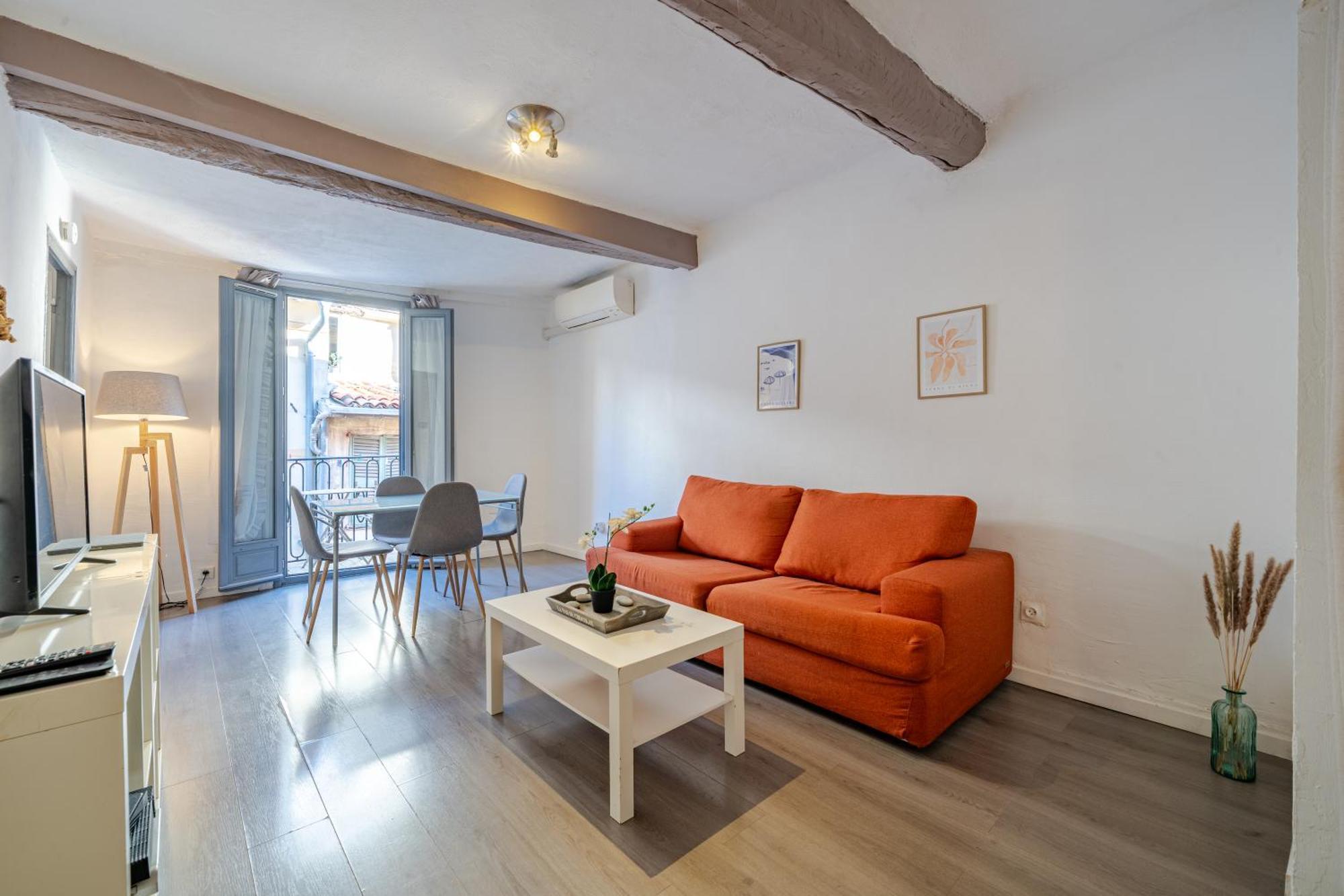 Vieux-nice 2p Climatise Balcon Apartment *