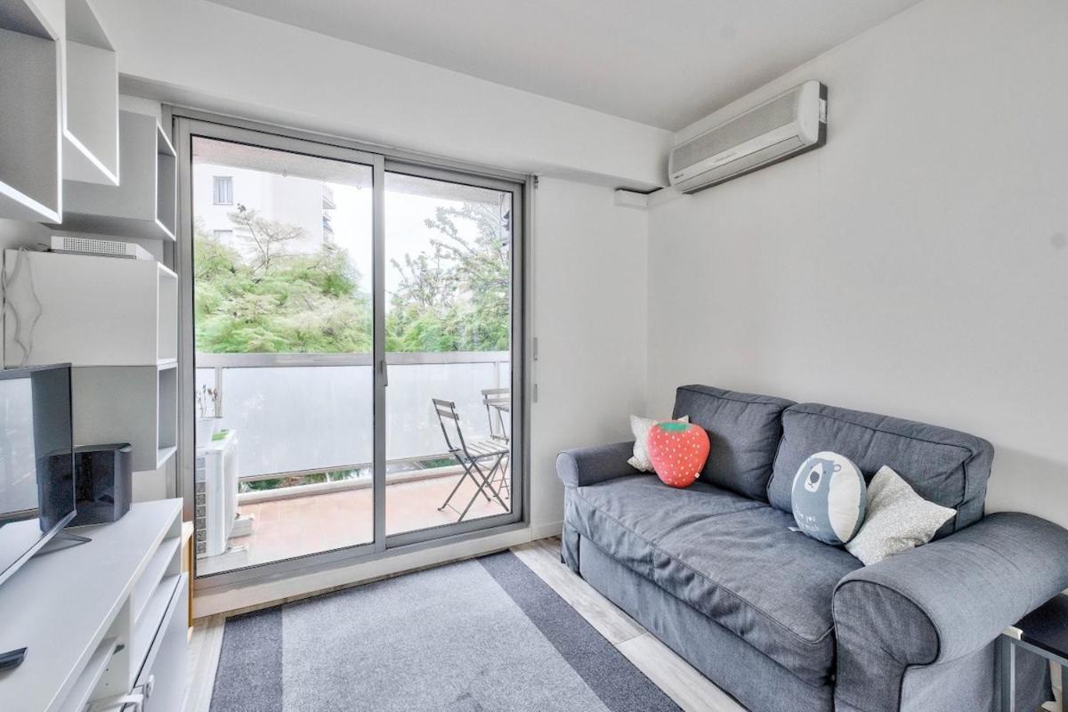 Apartment Flat With Balcony 15min From Promenade Des Nice