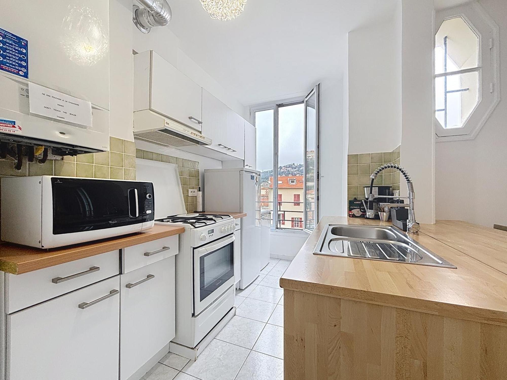 Carlone 6 Pers, Clim, Proche Mer, Transports Apartment Nice