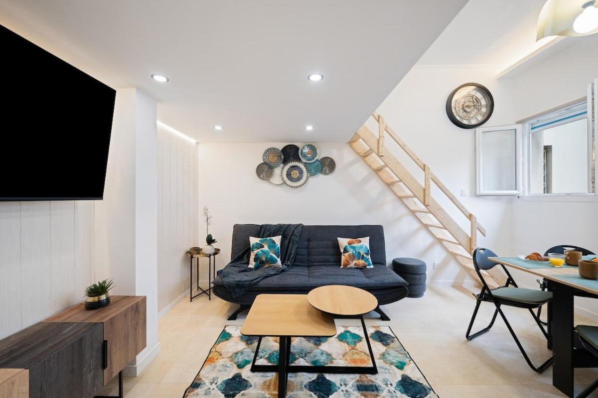 Apartment Bleu Rivage - Magnifique 2p Au Port De - 1 Et 1 Mezzanine Nice