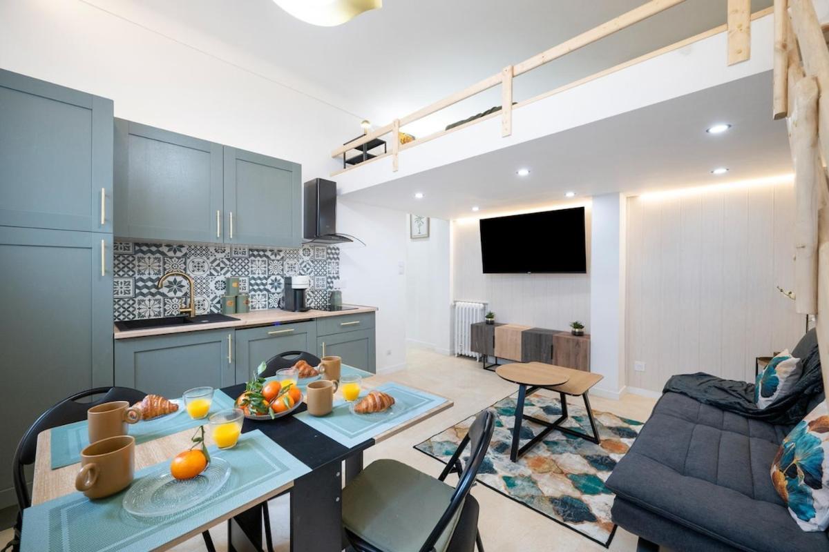 Bleu Rivage - Magnifique 2p Au Port De - Parking Collectif, Ac, Apartment Nice