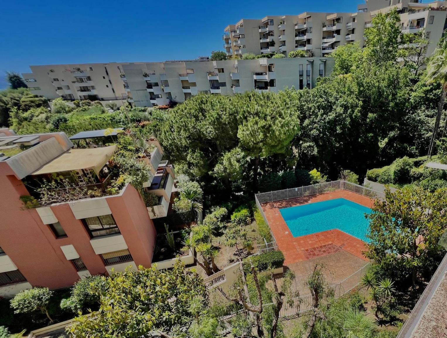 Riviera - Terrasse De Fabron - Swimming Pool - Sea View Apartment *