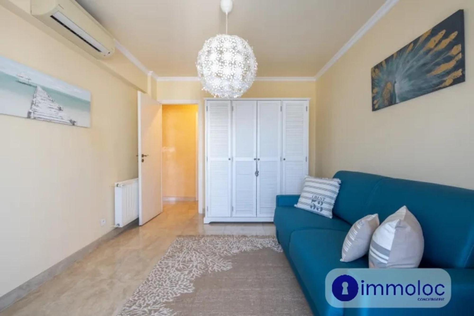 Air-conditioned With Terrace Sea View Apartment Nice