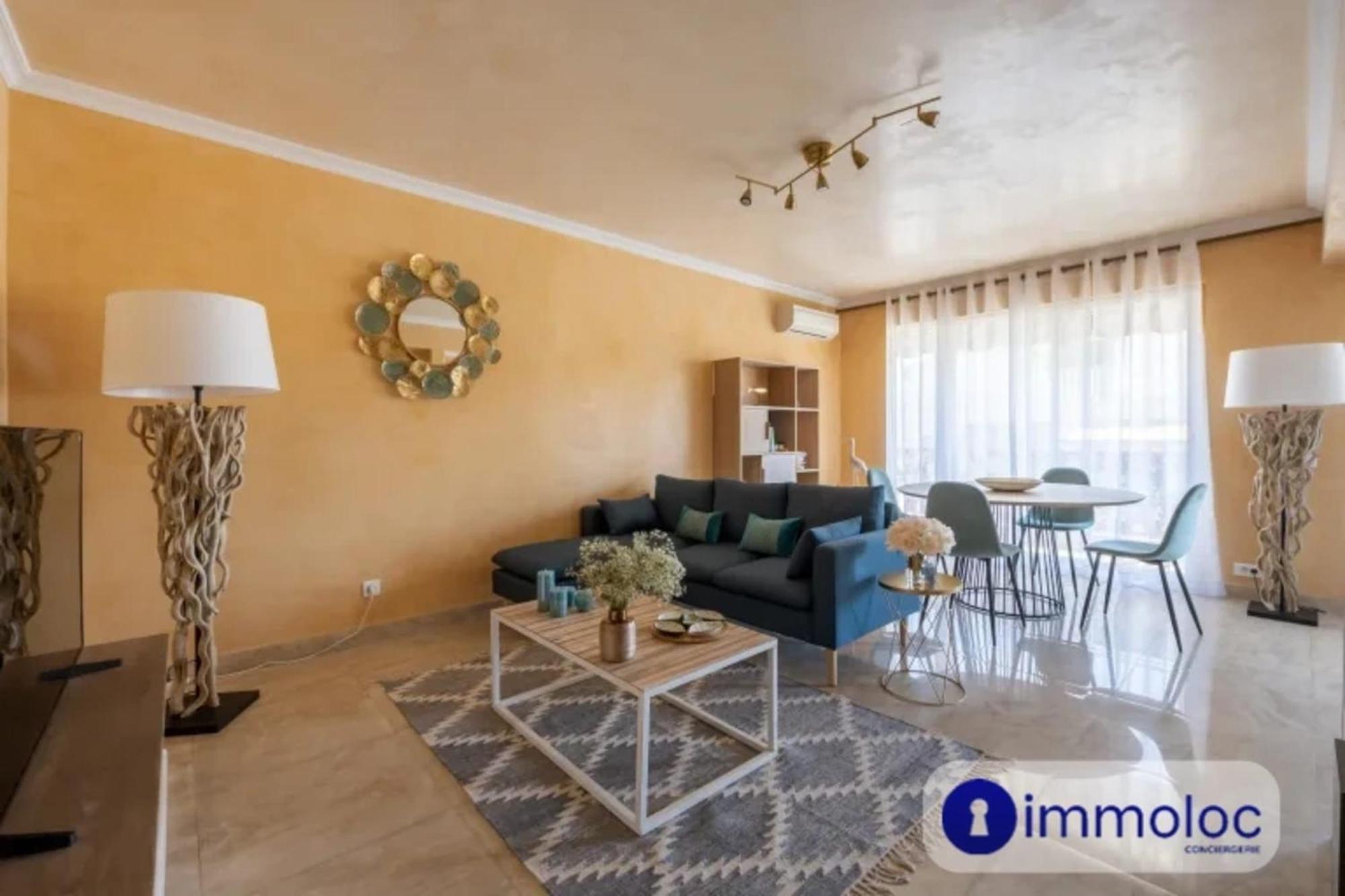 Apartment Air-conditioned With Terrace Sea View Nice