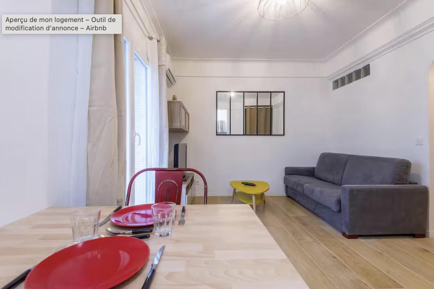 Rue Herold - Wifi, Ac, 2pers Nice