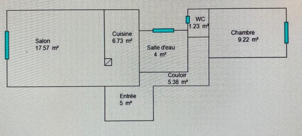 Apartment 50m2 Proche Nice