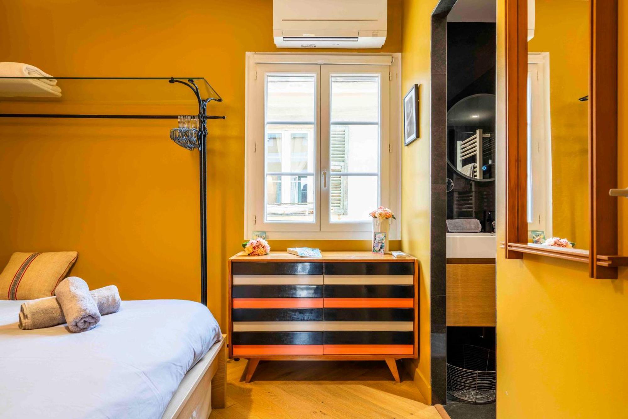 Apartment 2 Chambres, Balcons, Vue Imprenable, Climatisation - Palace Bleu Nice