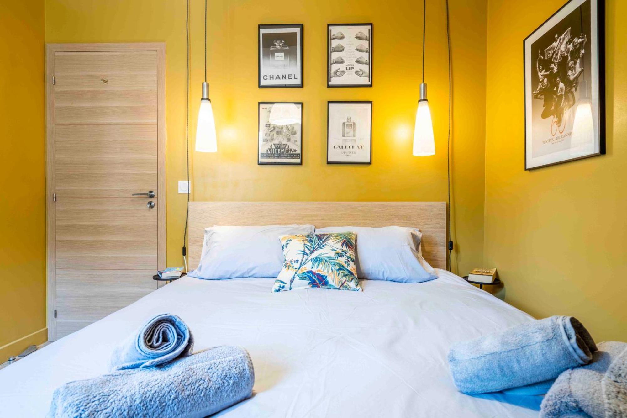 2 Chambres, Balcons, Vue Imprenable, Climatisation - Palace Bleu Apartment Nice