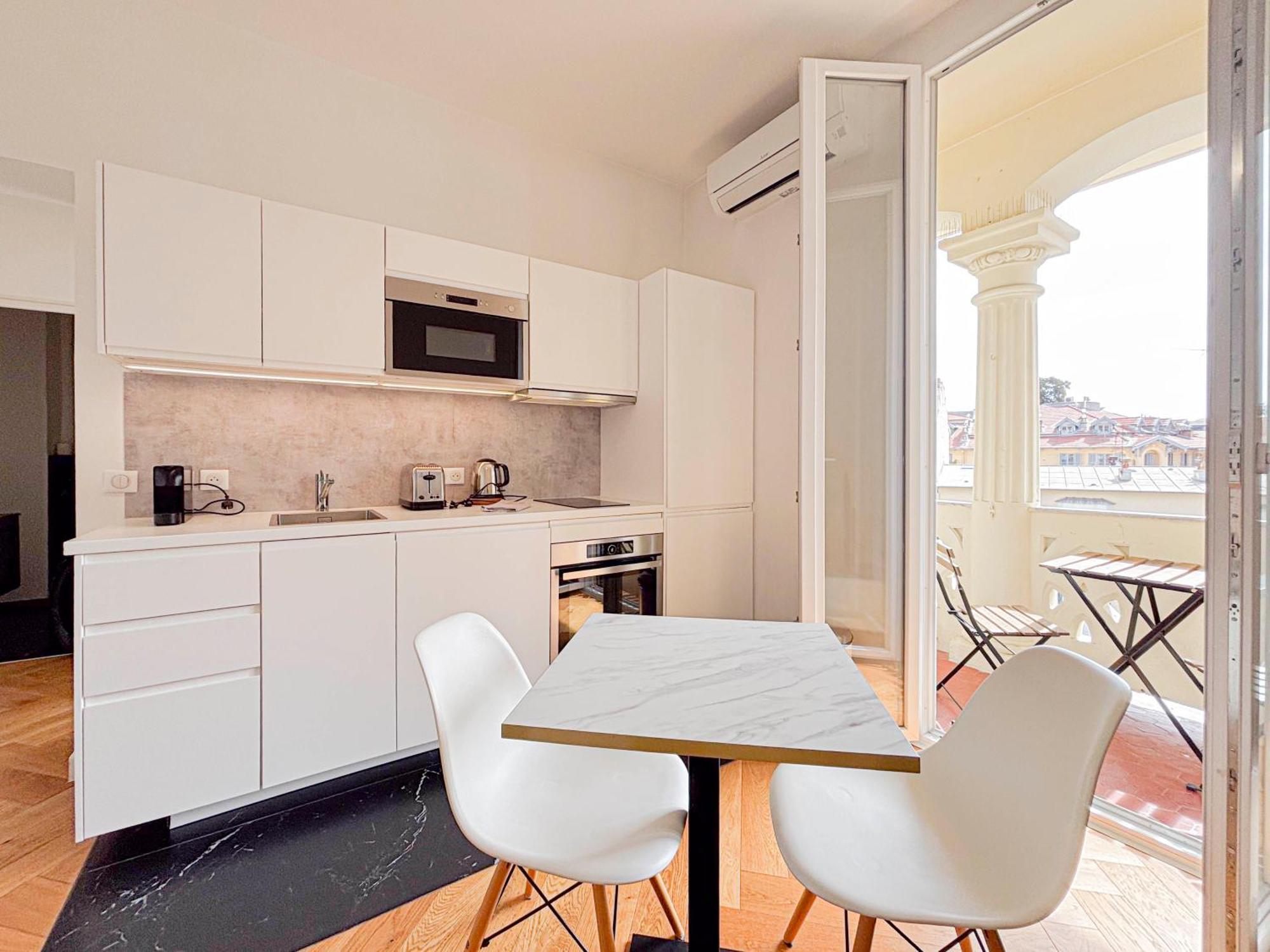 Apartamento Escapade En Centre De - Wifi, Ac, 2pers Nice
