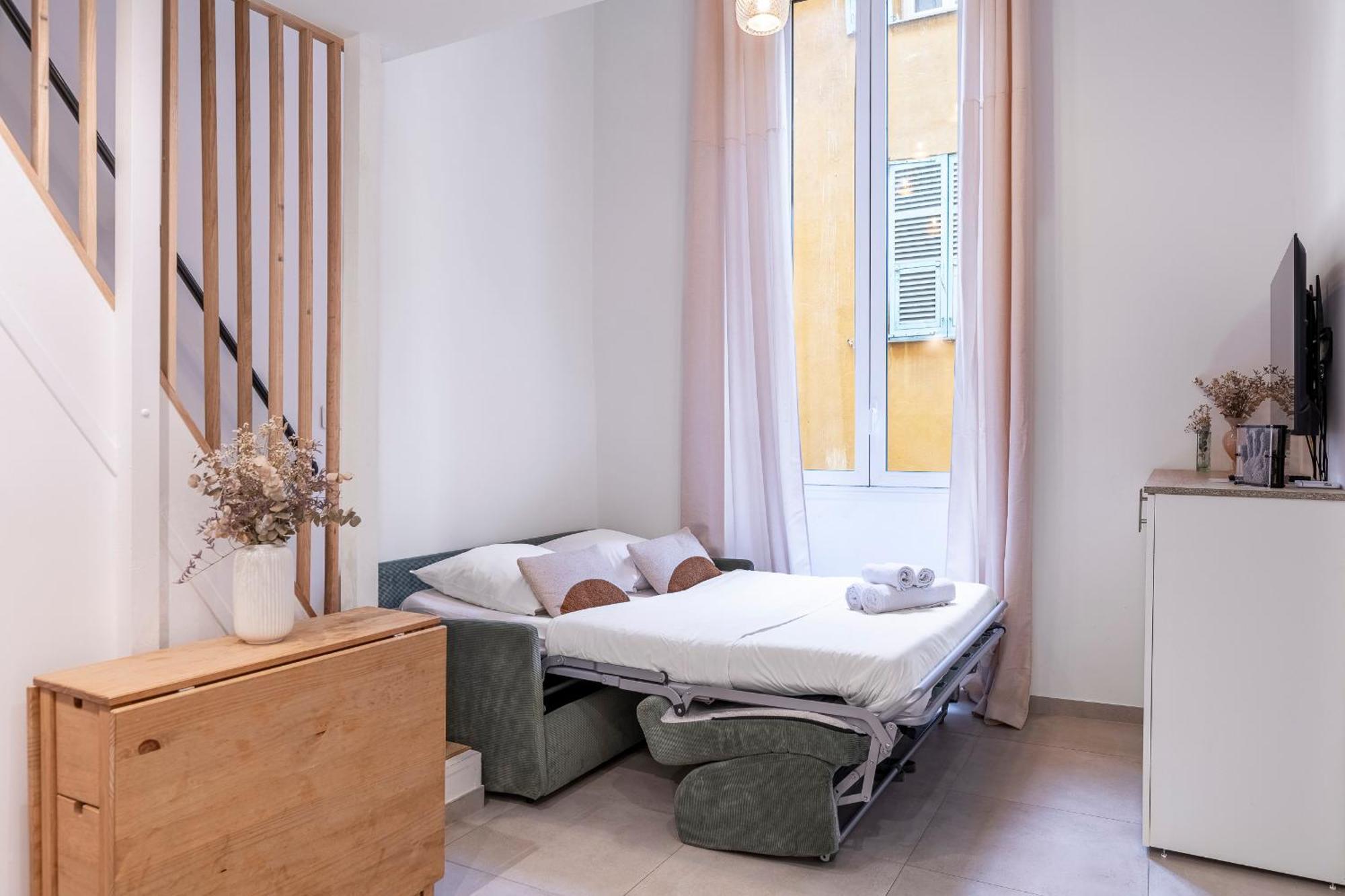 Apartamento 2 Pieces Dans Le Vieux - A 3 Min De La Et Du Celebre Cours Saleya *
