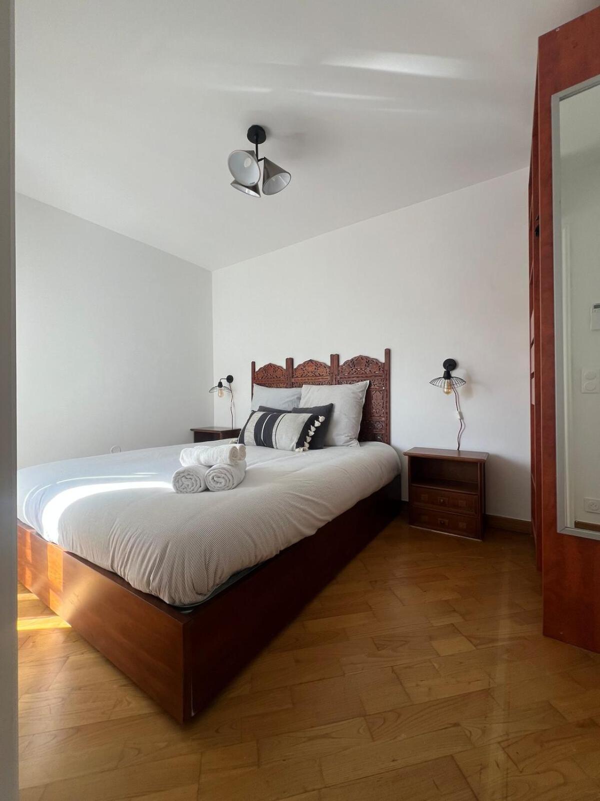 Apartment Charming Peaceful Haven In The Golden Square, Air-conditioned Nice