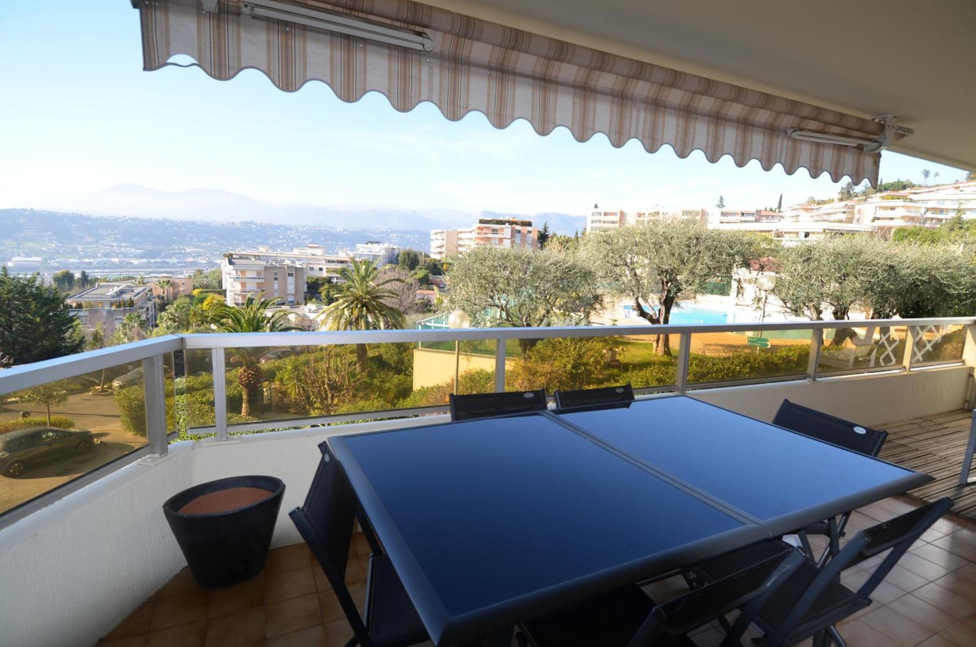 Plein Ciel - 5 Personnes Avec Piscine Sur La Corniche Fleurie A Apartment Nice