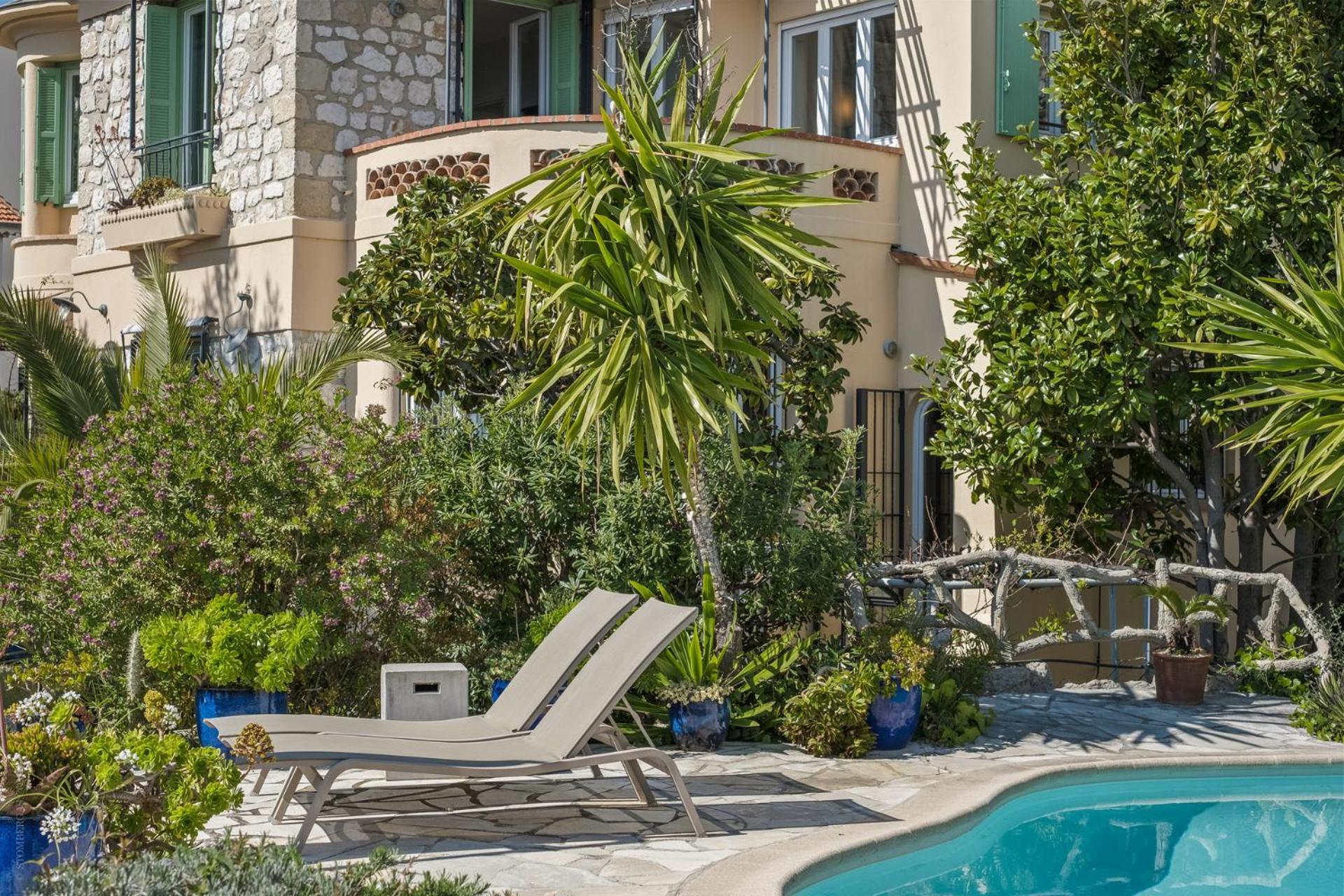 Exclusive!villa Eolienne:vue Mer,piscine Villa Nice
