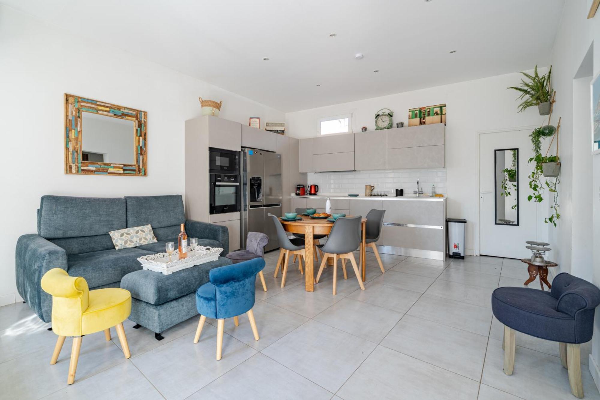 Cosy 4 Pieces Clim Terrasse Jacuzzi Apartment