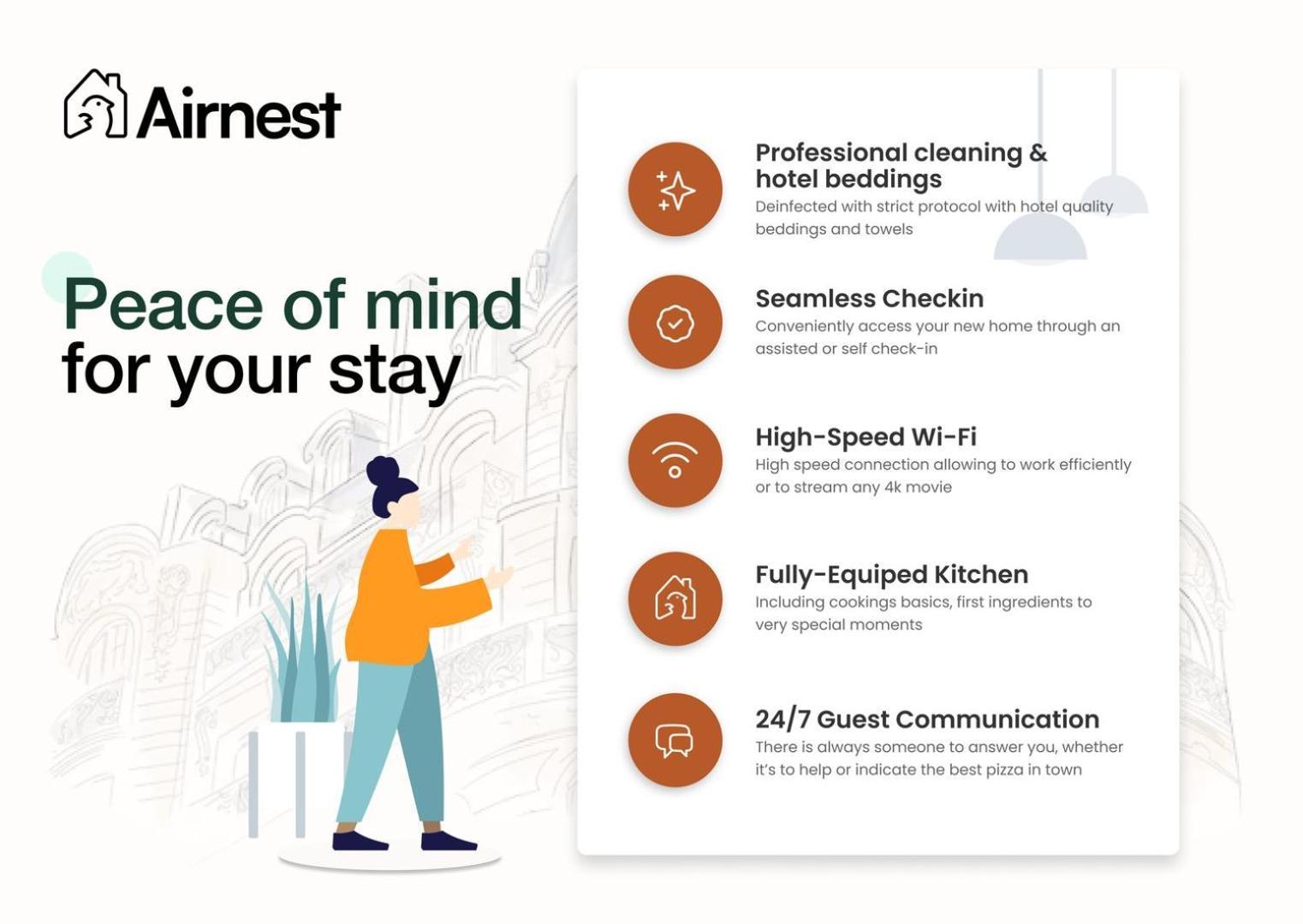 Fancy 3br Duplex Near Port & Old Town | By Airnest