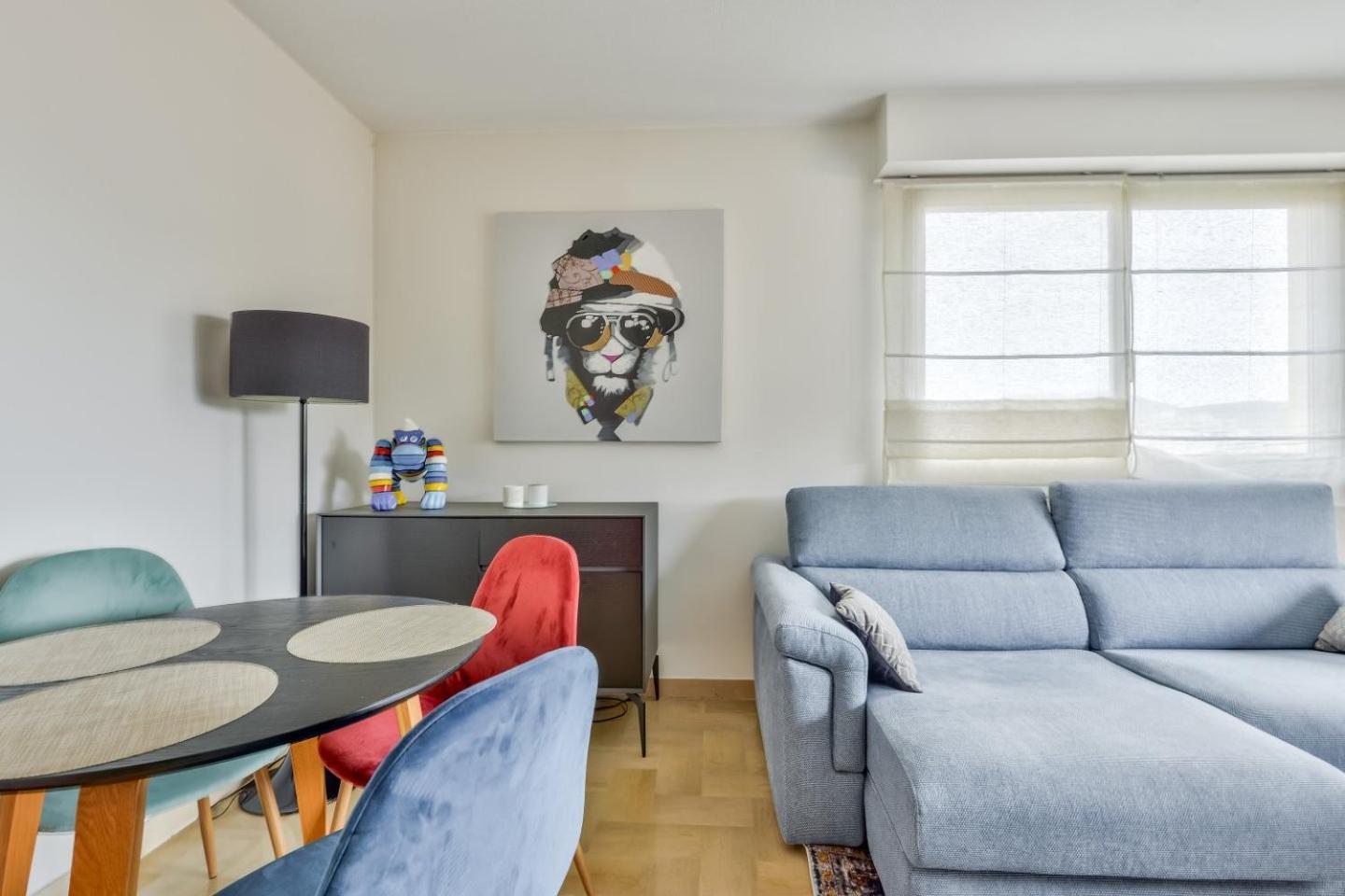 Apartment Amazing 1br Flat With Balcony And View In De Nice