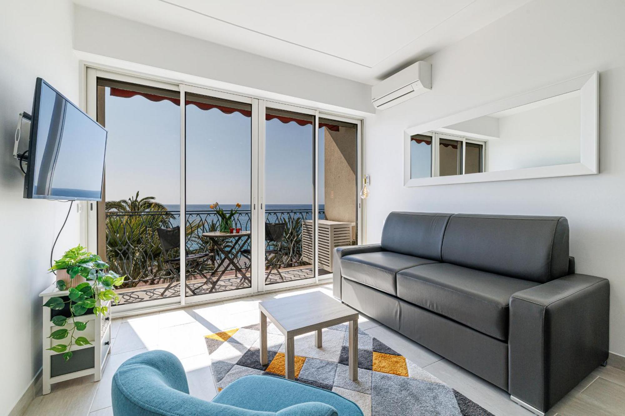 Sea View - Lovely Promenade Des Apartment *