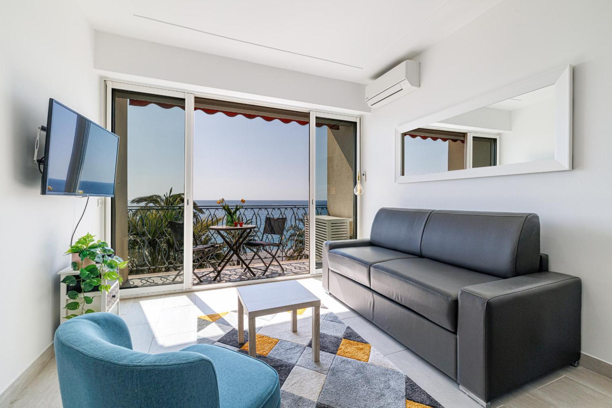 Sea View - Lovely Promenade Des Apartment Nice