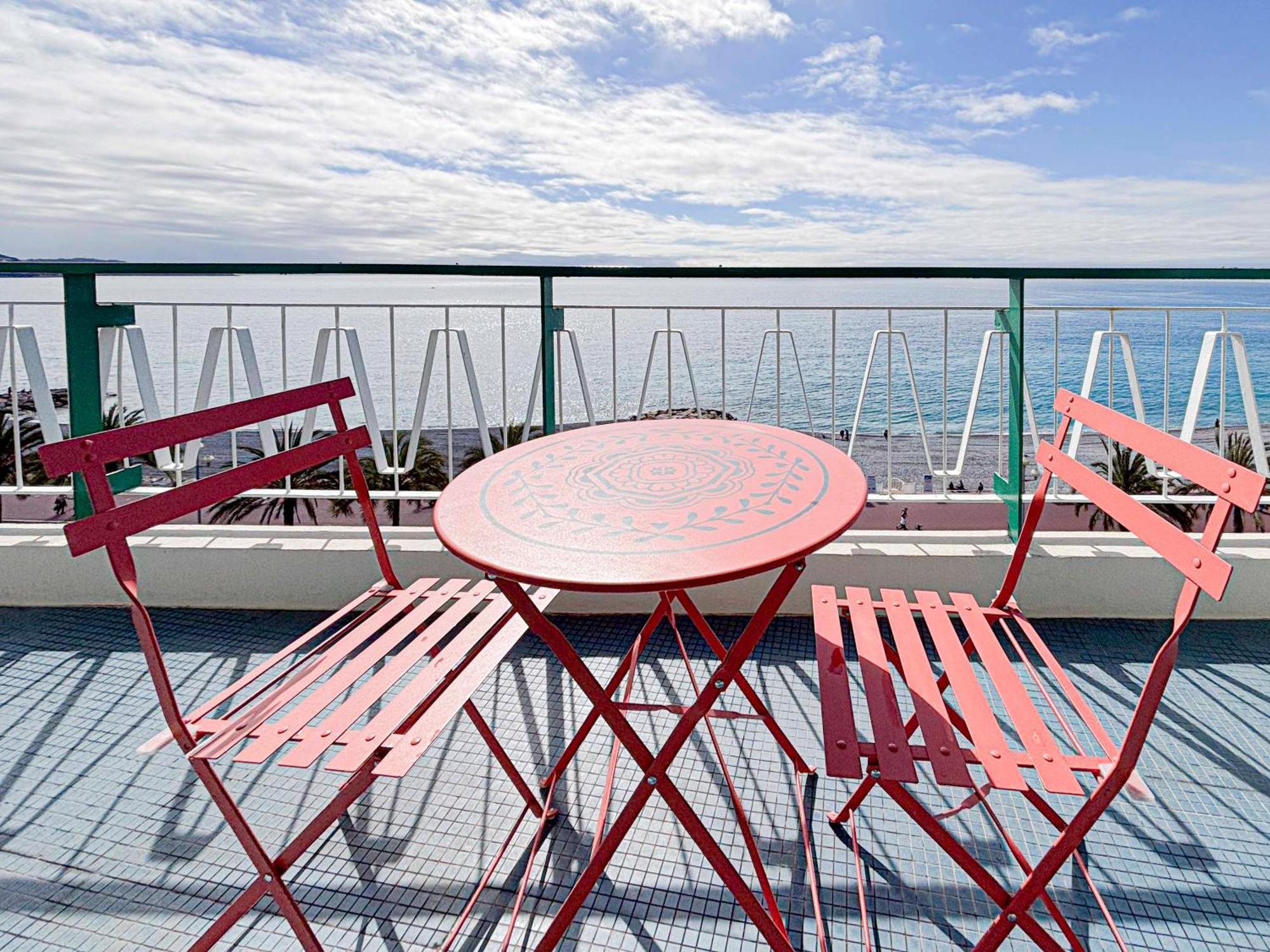 Apartment Promenade Des - Vue Mer, Ac, 2pers Nice